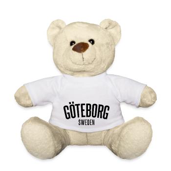 Göteborg Wir geben nie auf - Teddy - Weiß - Vorne