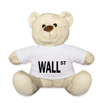 Bitcoin Trading Crypto Stocks - Nounours - blanc - Devant