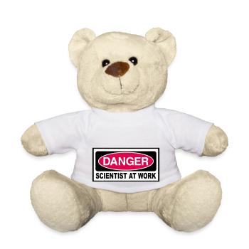 Scientifique - Nounours - blanc - Devant