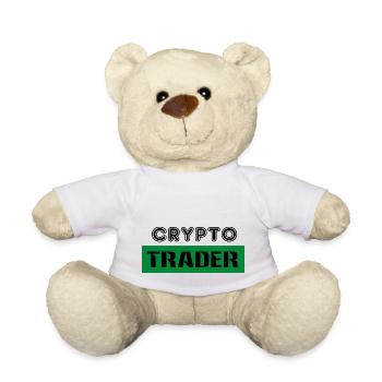 Bitcoin Trading Crypto Stocks - Nounours - blanc - Devant