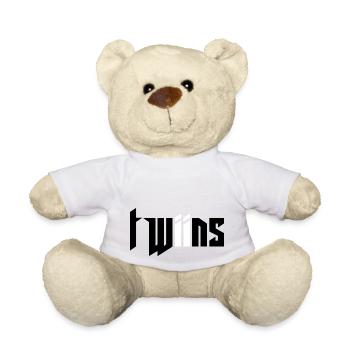 Pregnancy Baby shower Babyshower Boy Girl - Teddy Bear - white - Front