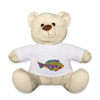 Fisch - Teddy - Weiß - Vorne