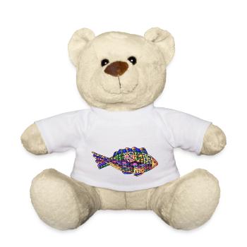 Fisch - Teddy - Weiß - Vorne