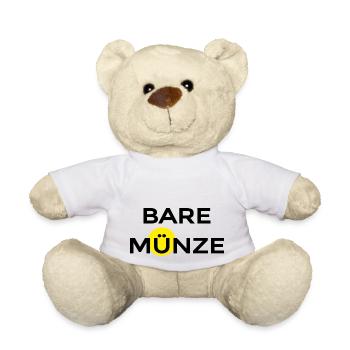 bare Münze - Teddy - Weiß - Vorne