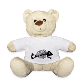 piranha - Teddy - Weiß - Vorne