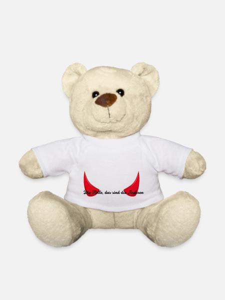 Die Hölle, dass sind die Anderen - Teddy - Weiß