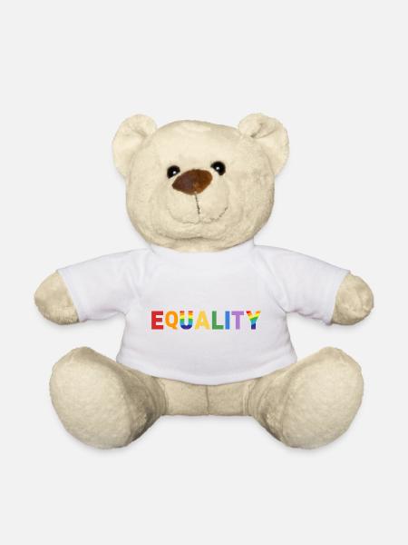 Égalité - Nounours - blanc