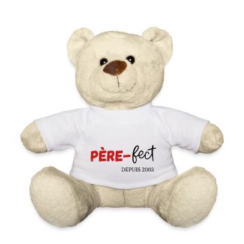 Père fect Depuis 2003 - Nounours - blanc - Devant