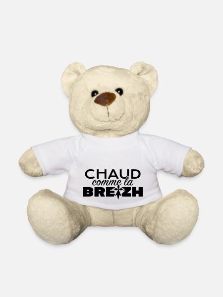Chaud comme la Breizh - Nounours - blanc