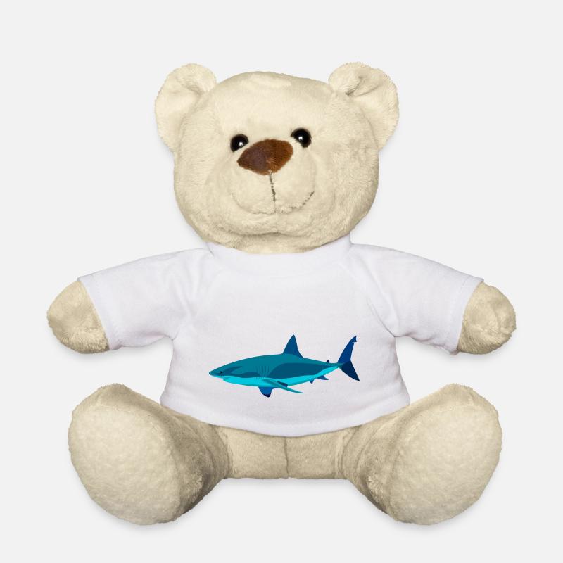 Meerestiere - Teddy - Weiß