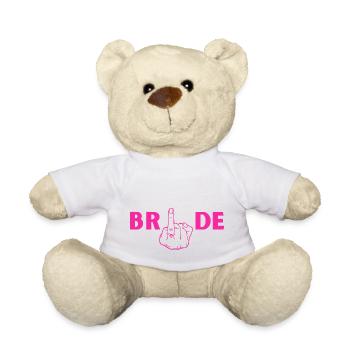 Zaumzeug - Ringfinger der Braut - Teddy - Weiß - Vorne