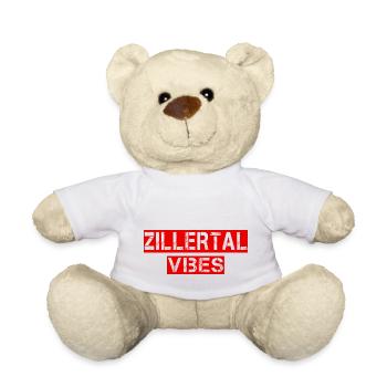 Zillertal Vibes - Teddy Bear - white - Front