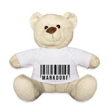 Schwabe Strichcode Markdorf - Teddy - Weiß - Vorne