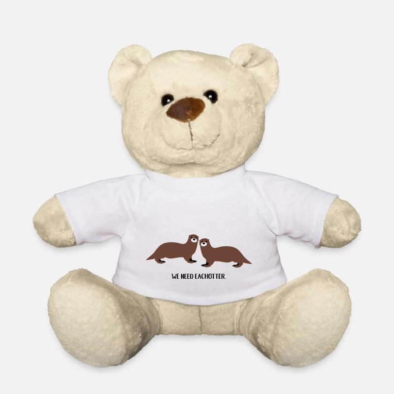 Nous avons besoin de chaque loutre - Nounours - blanc
