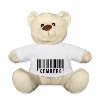 Kemberg Strichcode - Teddy - Weiß - Vorne
