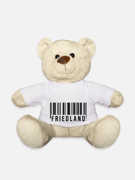 Friedland Strichcode - Teddy - Weiß