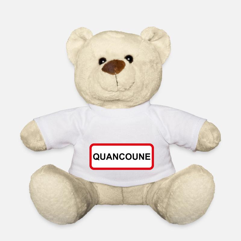 Quancoune (noir) - Nounours - blanc