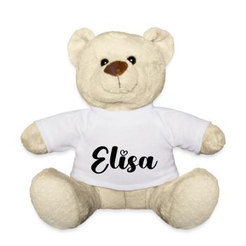 ELISA - Teddy Bear - white - Front