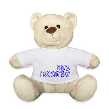 sei anders! - Teddy - Weiß - Vorne