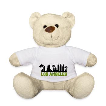 Los Angeles - Nounours - blanc - Devant