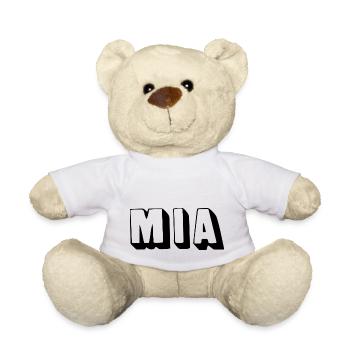 Mia - Mia - Teddy Bear - white - Front