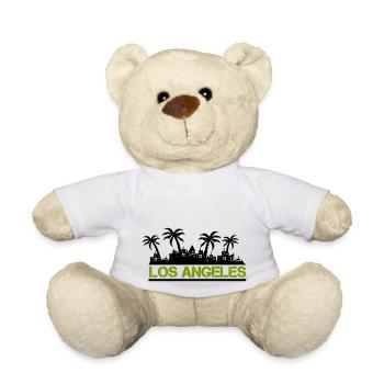 Los Angeles - Nounours - blanc - Devant