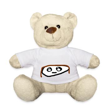 Die traurige Zementha - Teddy - Weiß - Vorne