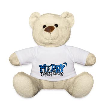 Weihnachten Weihnachtsmann Weihnachtsmann ungezogene Feiertage Winter - Teddy - Weiß - Vorne