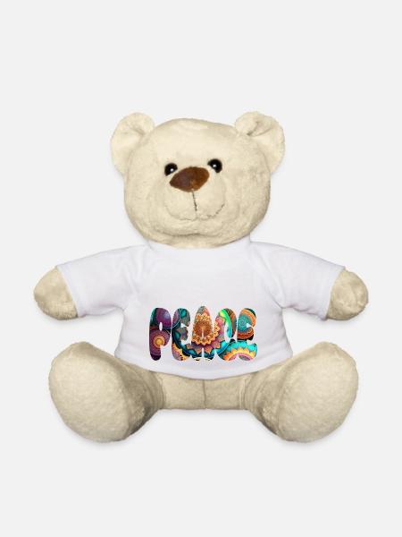 PEACE - Teddy - Weiß