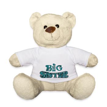 GROßE SCHWESTER - Teddy - Weiß - Vorne
