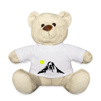 Montagnes Montagnes - Nounours - blanc - Devant