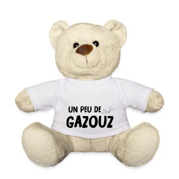 un peu de gazouz - Nounours - blanc - Devant