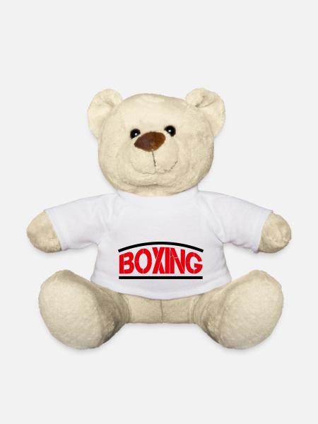 Boîtes de boxe - Nounours - blanc