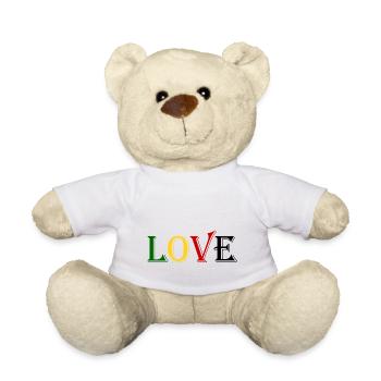 love - Nounours - blanc - Devant