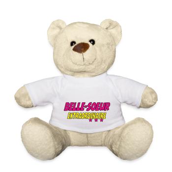 EXTRAORDINARY Sister-in-Law - Teddy Bear - white - Front