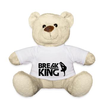 break dance king - Teddy - Weiß - Vorne