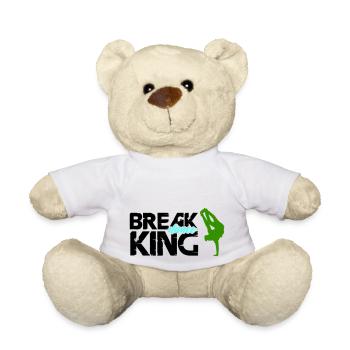 break dance king - Teddy - Weiß - Vorne
