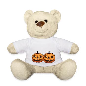 Pumpkin 2 - Teddy Bear - white - Front