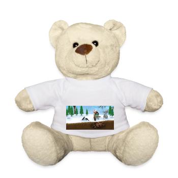 The Little Robber's Daughter - Teddy Bear - white - Front