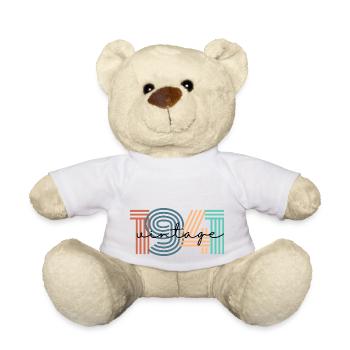 1941 vintage rétro - Nounours - blanc - Devant