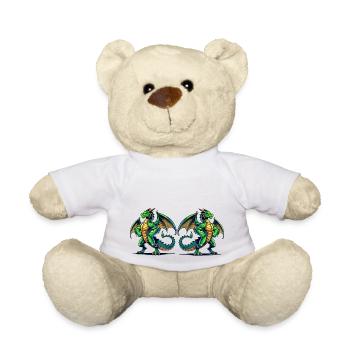 Cerf-volant - Nounours - blanc - Devant