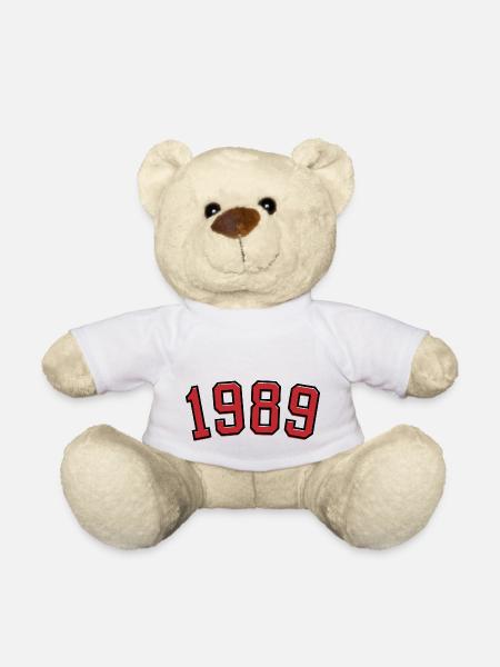 Année de naissance sport 1989 - Nounours - blanc