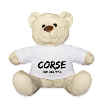 Corse qui déchire - Nounours - blanc - Devant