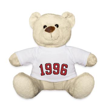 Année de naissance sport 1996 - Nounours - blanc - Devant