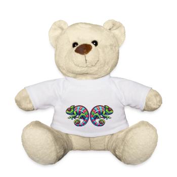 Caméléon - Nounours - blanc - Devant