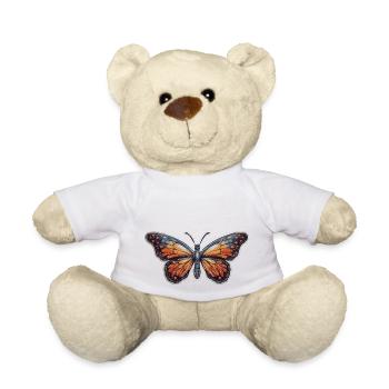 Schmetterling - Teddy - Weiß - Vorne