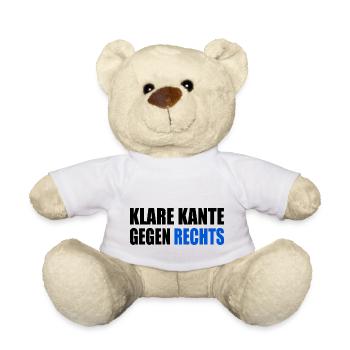 klare kante gegen rechts - Teddy - Weiß - Vorne