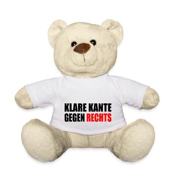 klare kante gegen rechts - Teddy - Weiß - Vorne