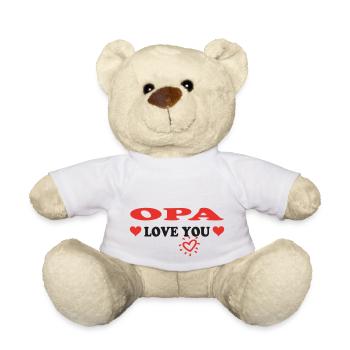 OPA love you - Nounours - blanc - Devant