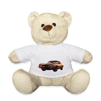 Muscle Car classique - Nounours - blanc - Devant
